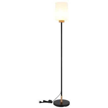Globo - Stāvlampa 1xE27/60W/230V melna/balta