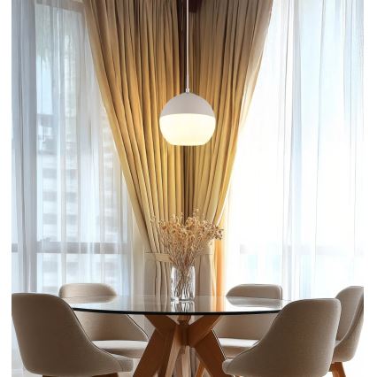 Globo - Piekaramā lustra ar trosi, 1xE27/60W/230V, Ø 25 cm