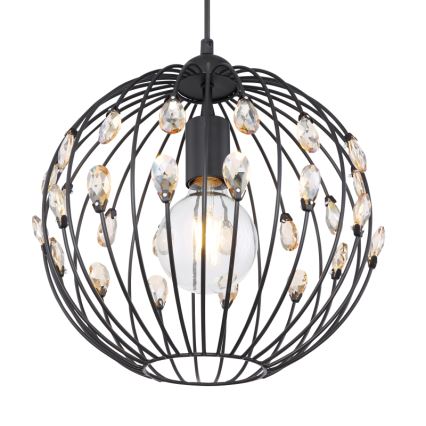 Globo - Pakaramais gaismeklis ar vadu 1xE27/60W/230V Ø 30 cm