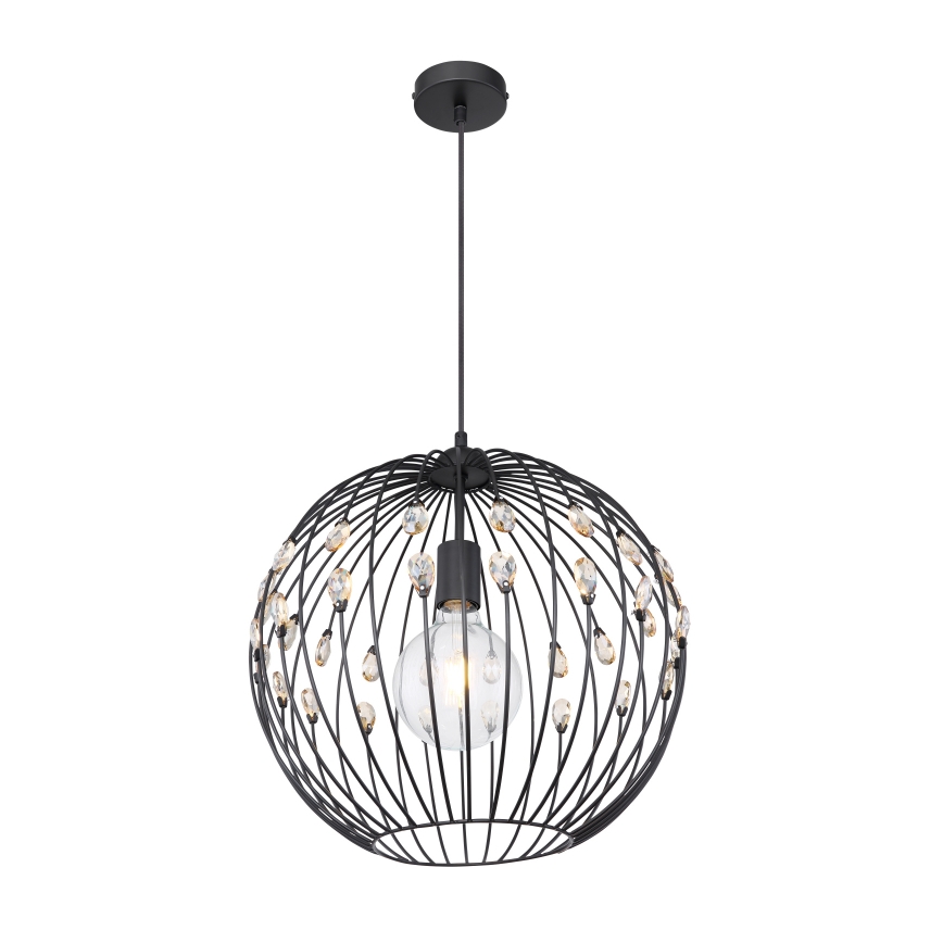 Globo - Pakaramais gaismeklis uz kabeļa 1xE27/60W/230V diam. 40 cm