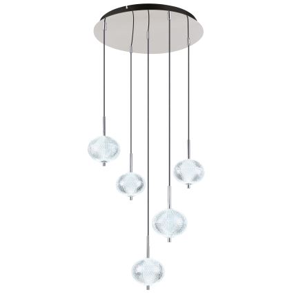 Globo - LED Lustra ar auklu 5xLED/6,6W/230V 3000/4500/6500K