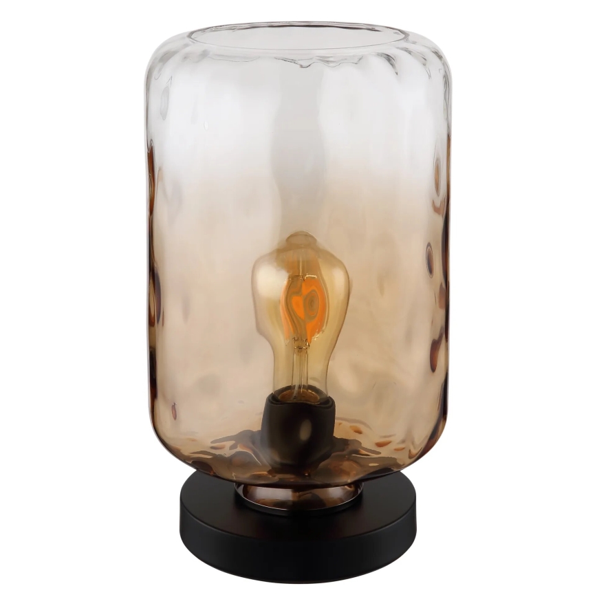 Globo - Galda lampa 1xE27/60W/230V brūna