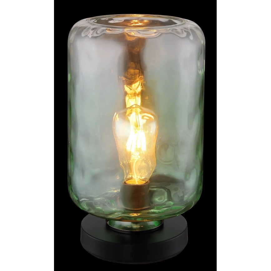 Globo - Galda lampa 1xE27/60W/230V zaļa