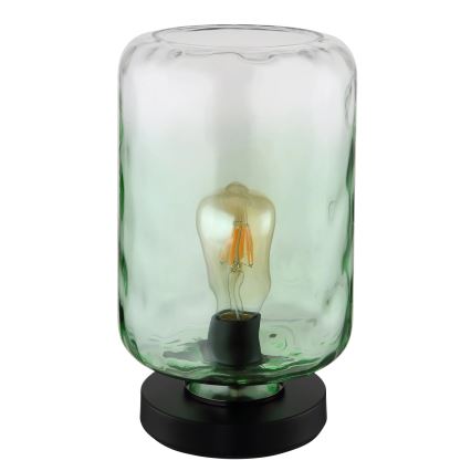 Globo - Galda lampa 1xE27/60W/230V zaļa