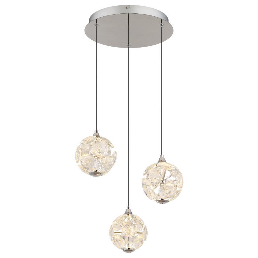 Globo - LED pakaramā lampa uz troses LED/24W/230V