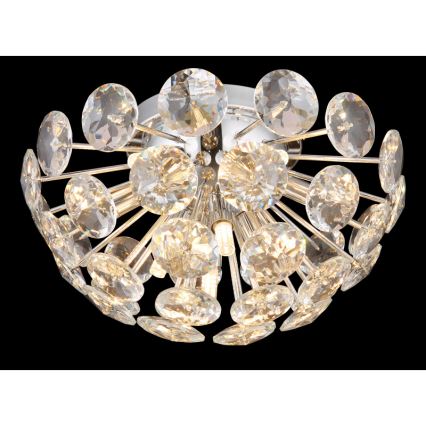 Globo - Griestu lampa 10xG9/7W/230V spīdīgi hromēts d. 39 cm