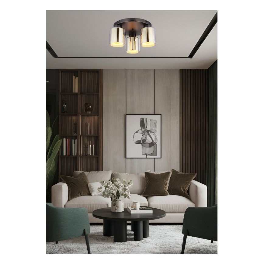 Globo - Griestu lampa 3xE27/60W/230V d. 34,5 cm