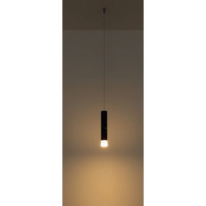 Globo - LED gaismeklis ar skārienjutīgu dimmeru un uzlādi (2 vienā) LED/2W/230/5V, melns