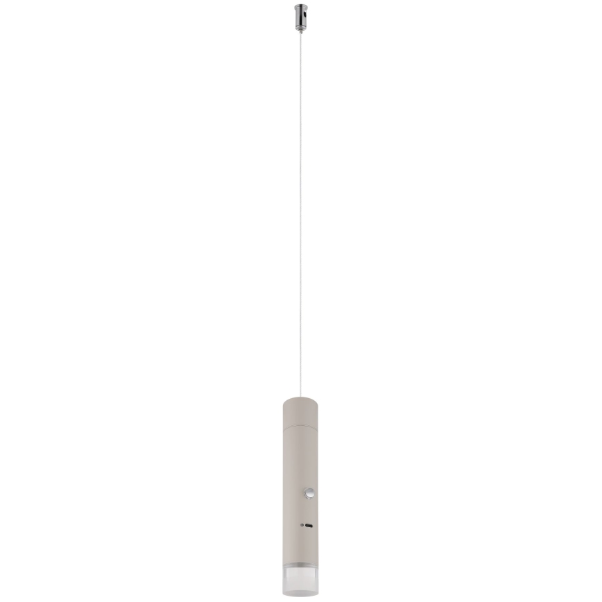 Globo - skārienvadāms, aptumšojams uzlādējams LED gaismeklis 2 vienā LED/2W/230/5V