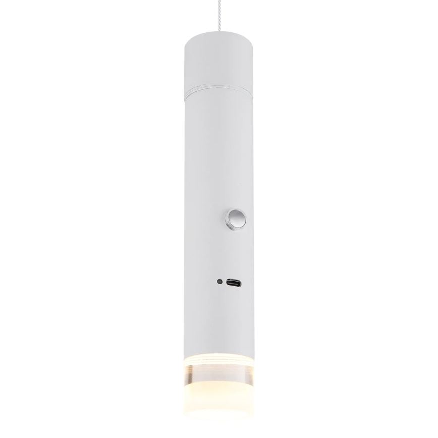Globo - pieskāriena regulējama uzlādējamā LED lampa 2 vienā LED/2W/230/5V balta