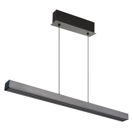 Globo - LED aptumšojama lustra ar pieskāriena vadību uz troses LED/39W/230V 2700/4000/6000K pelēka