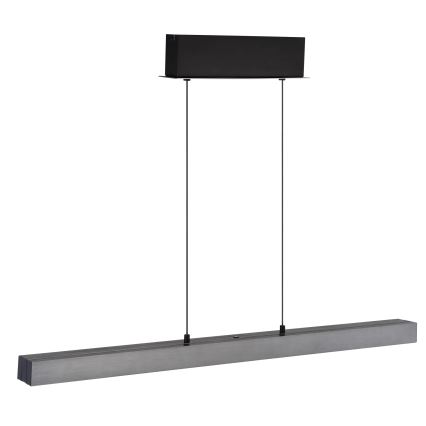 Globo - LED aptumšojama lustra ar pieskāriena vadību uz troses LED/39W/230V 2700/4000/6000K pelēka