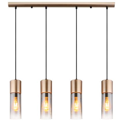 Globo - Lustra ar auklu 3xE27/25W/230V bronza