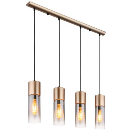 Globo - Lustra ar auklu 3xE27/25W/230V bronza