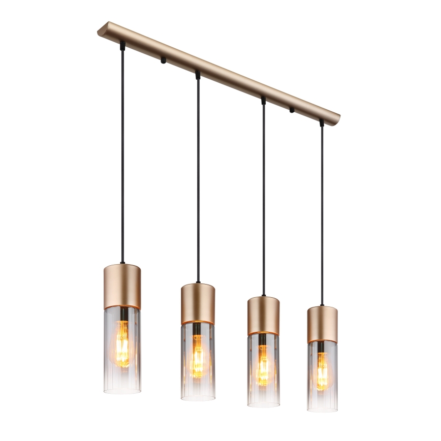 Globo - Lustra ar auklu 3xE27/25W/230V bronza