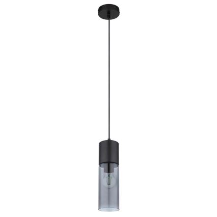 Globo - Lustra ar auklu 1xE27/25W/230V d. 10,5 cm melna