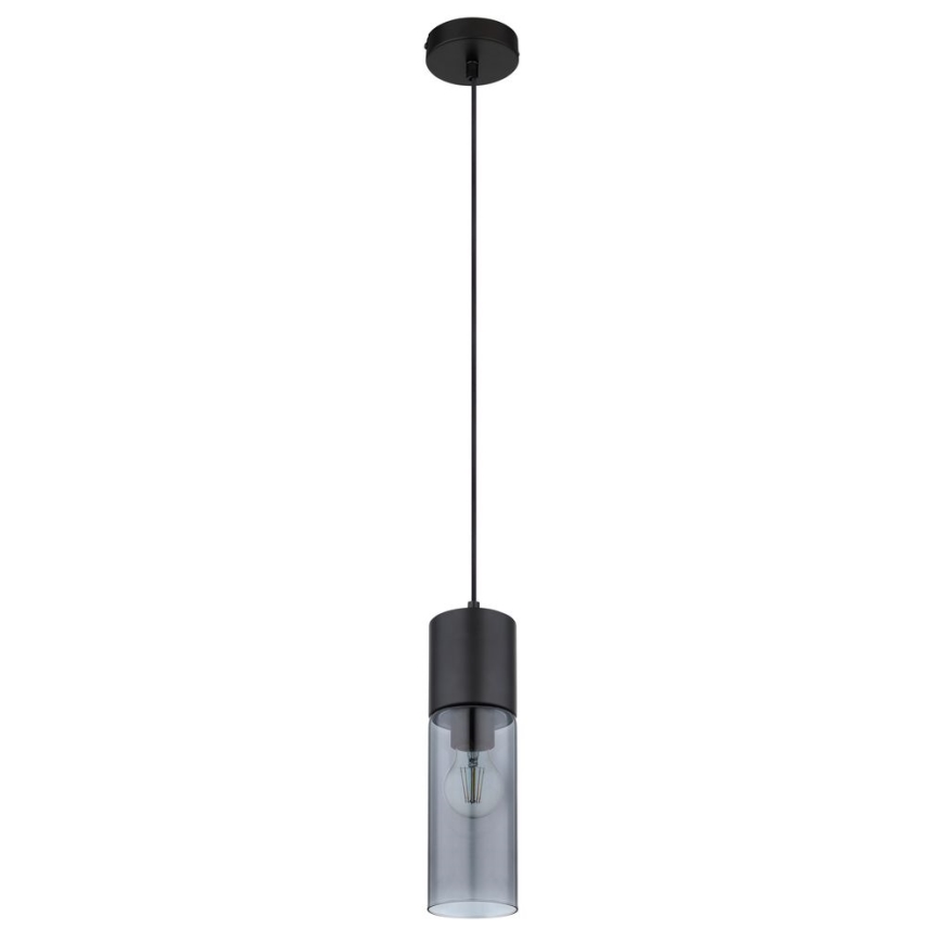 Globo - Lustra ar auklu 1xE27/25W/230V d. 10,5 cm melna