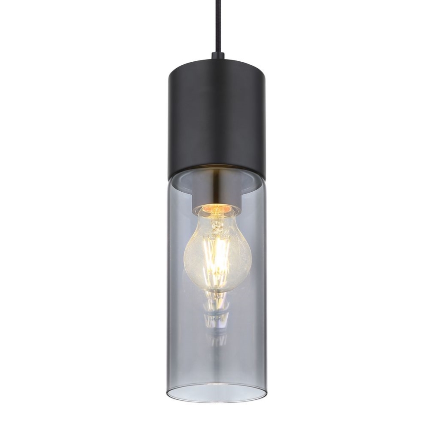 Globo - Lustra ar auklu 1xE27/25W/230V d. 10,5 cm melna