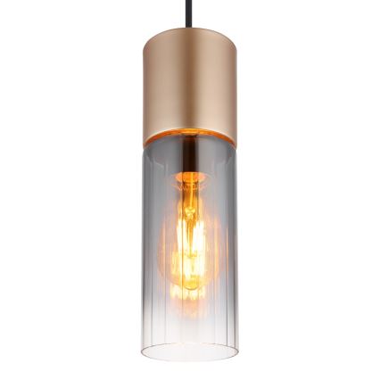 Globo - Lustra ar auklu 1xE27/25W/230V bronza d. 10 cm