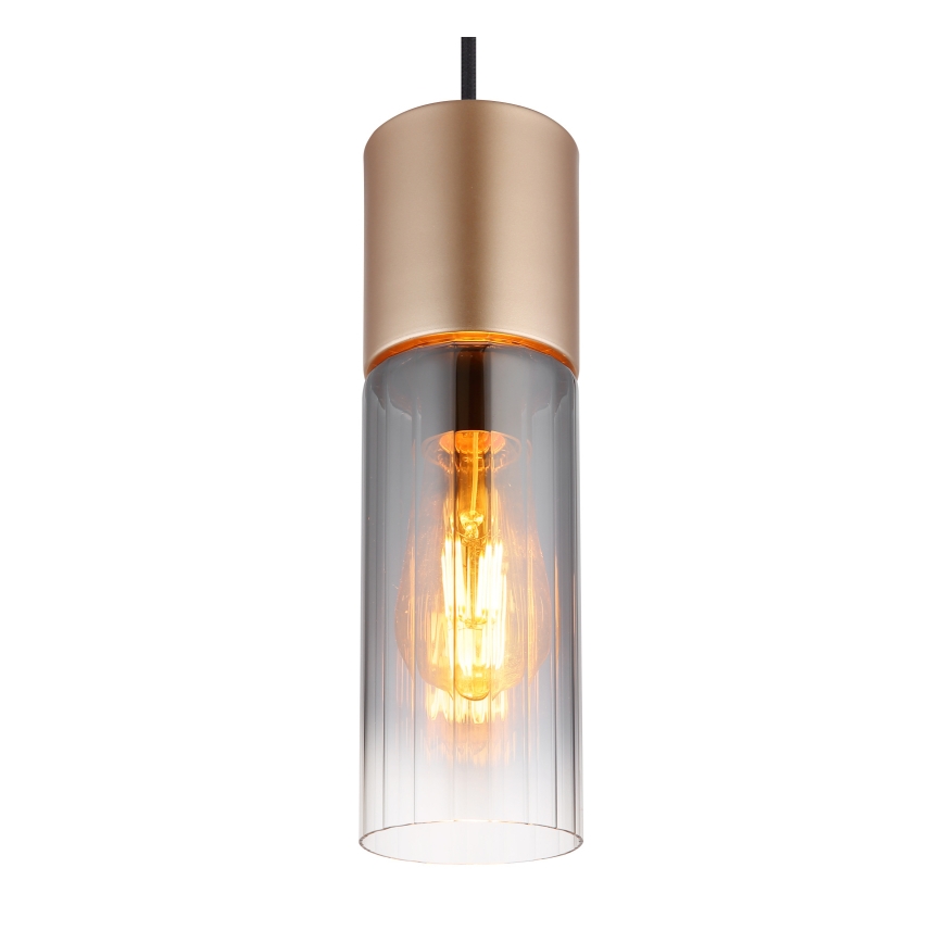 Globo - Lustra ar auklu 1xE27/25W/230V bronza d. 10 cm