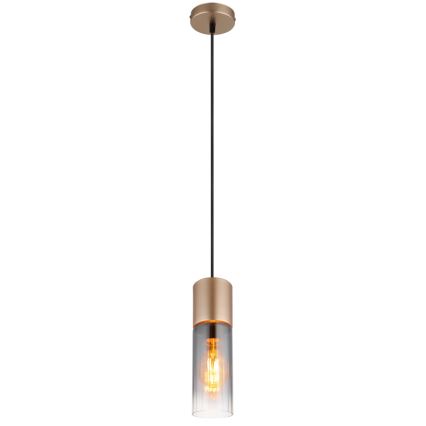 Globo - Lustra ar auklu 1xE27/25W/230V bronza d. 10 cm