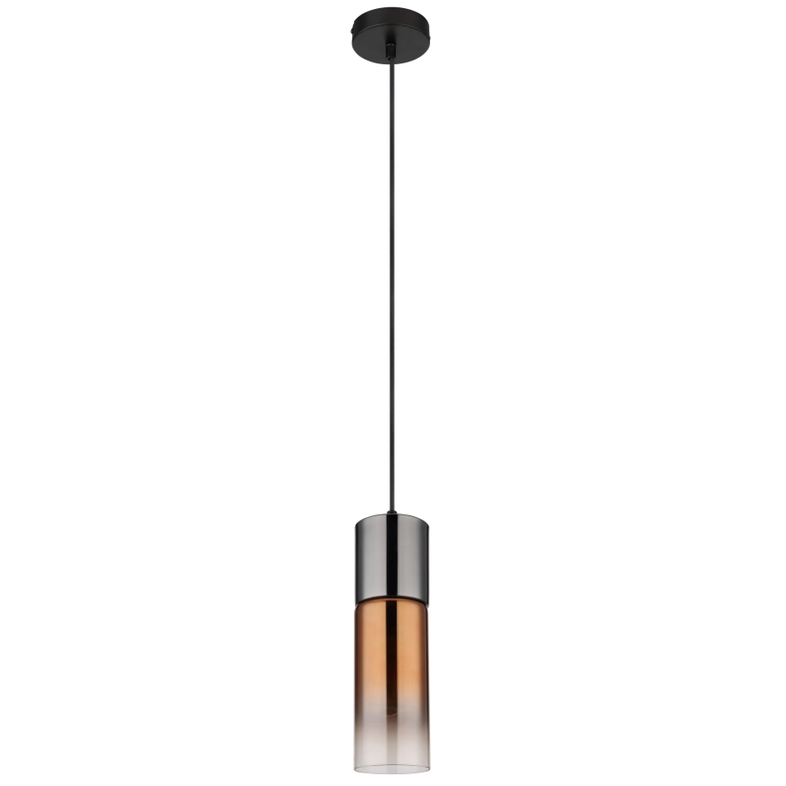 Globo - Lustra ar auklu 1xE27/25W/230V d. 10,5 cm melna/varš