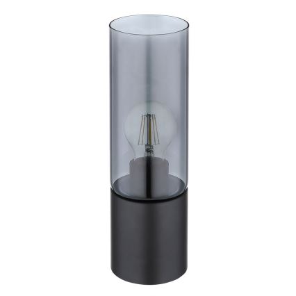 Globo - Skārienvadāma galda lampa 1xE27/25W/230V d. 9 cm melna