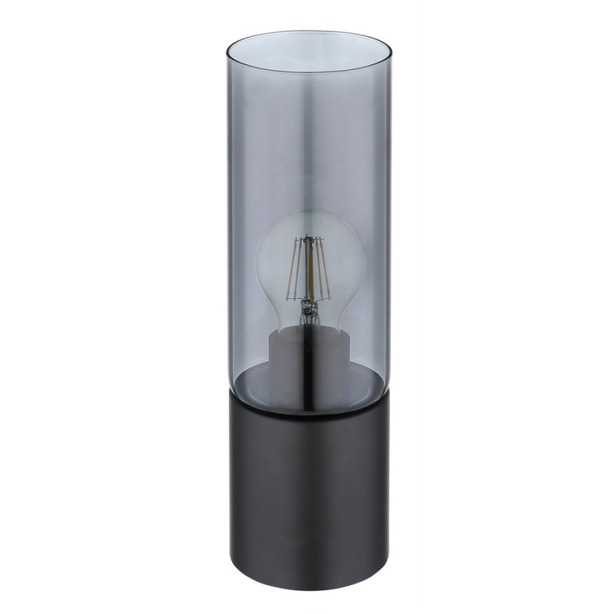 Globo - Skārienvadāma galda lampa 1xE27/25W/230V d. 9 cm melna