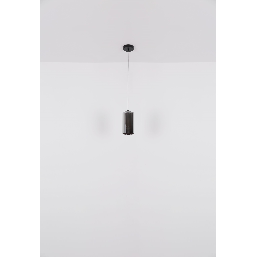 Globo - Lustra ar auklu 1xE27/25W/230V d. 11 cm melna