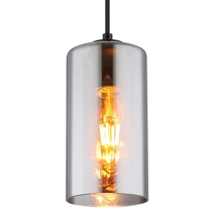 Globo - Lustra ar auklu 1xE27/25W/230V d. 11 cm melna