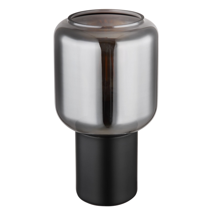 Globo - Galda lampa 1xE27/40W/230V melna