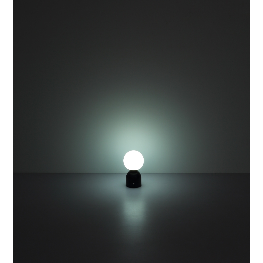 Globo - LED Aptumšojama skārienvadāma galda lampa LED/2,5W/3,7V 2700K/4000K/6500K 1800 mAh USB misiņš