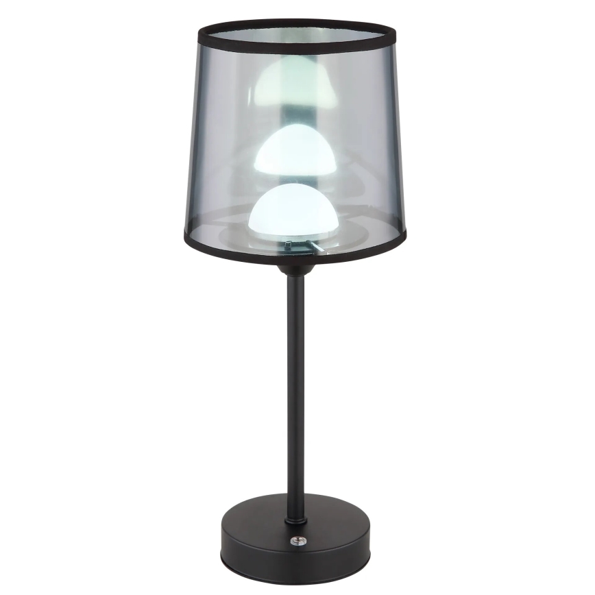 Globo - LED Aptumšojama uzlādējama skārienvadāma galda lampa LED/2,5W/3,7V 2700/4000/6500K 1800 mAh melna