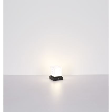 Globo - LED Aptumšojama skārienvadāma galda lampa LED/2,5W/3,7V 2700K/4000K/6500K 1800 mAh USB melna