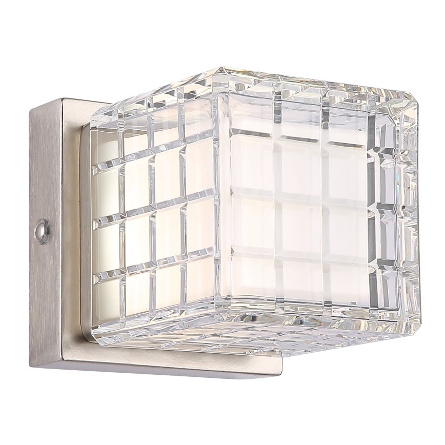 Globo - LED Aptumšojama skārienvadāma galda lampa LED/2,5W/3,7V 2700K/4000K/6500K 1800 mAh USB matēts hroms