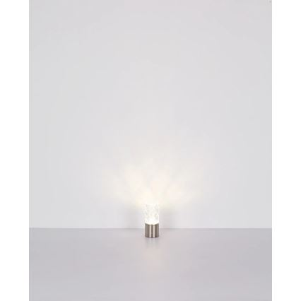 Globo - LED Aptumšojama skārienvadāma galda lampa LED/2,5W/3,7V 2700K/4000K/6500K 1800 mAh USB zelta