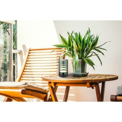 Globo - LED Āra aptumšojama uzlādējams skārienvadāma galda lampa LED/2W/3,7V 2700/4000/6500K 1200mAh IP44 zaļa