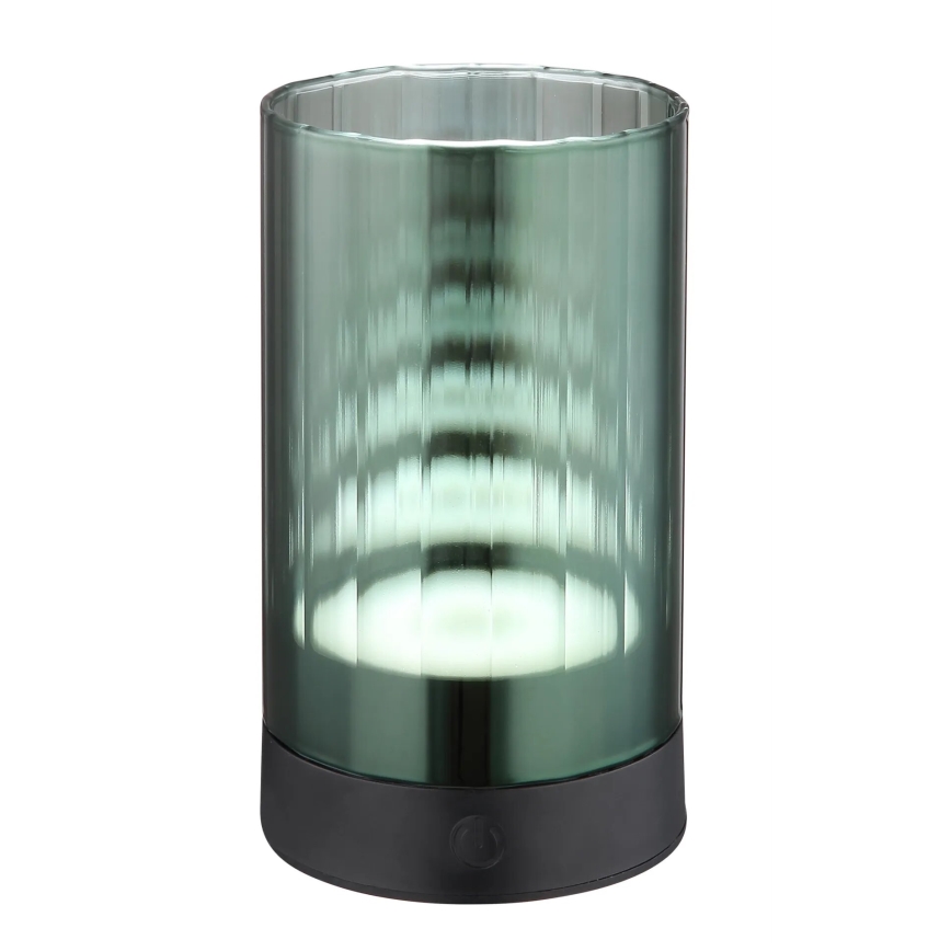 Globo - LED Āra aptumšojama uzlādējams skārienvadāma galda lampa LED/2W/3,7V 2700/4000/6500K 1200mAh IP44 zaļa