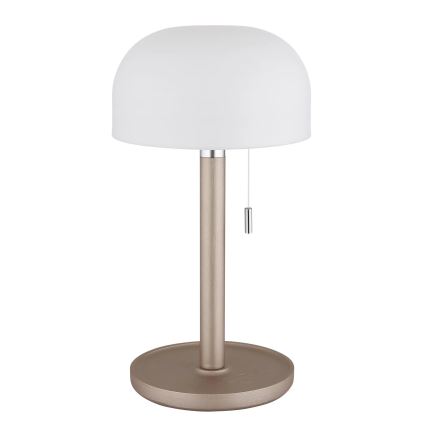 Globo - LED Uzlādējama galda lampa LED/1,5W/3,7V 3000/4200/6000K 1800mAh brūna