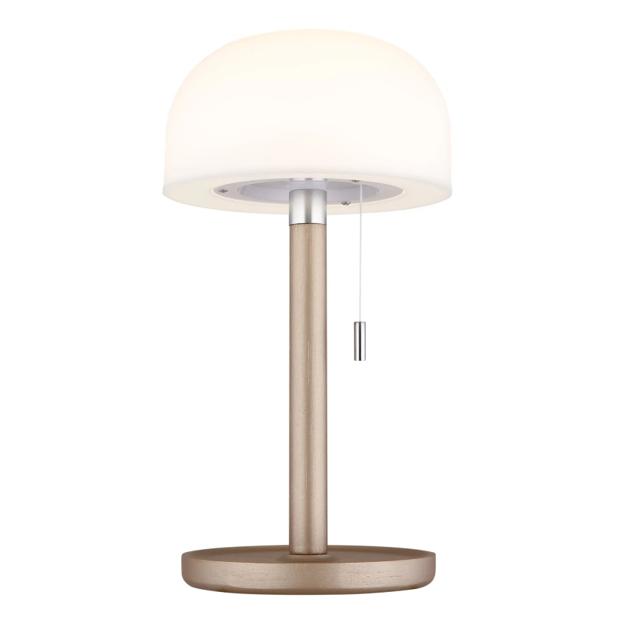 Globo - LED Uzlādējama galda lampa LED/1,5W/3,7V 3000/4200/6000K 1800mAh brūna