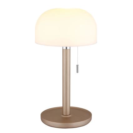 Globo - LED Uzlādējama galda lampa LED/1,5W/3,7V 3000/4200/6000K 1800mAh brūna