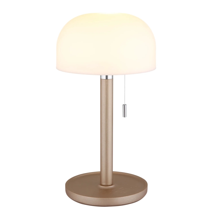 Globo - LED Uzlādējama galda lampa LED/1,5W/3,7V 3000/4200/6000K 1800mAh brūna