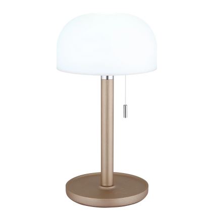 Globo - LED Uzlādējama galda lampa LED/1,5W/3,7V 3000/4200/6000K 1800mAh brūna