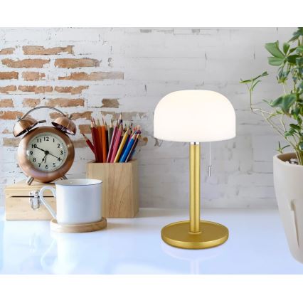 Globo - LED Uzlādējama galda lampa LED/1,5W/3,7V 3000/4200/6000K 1800mAh misiņš