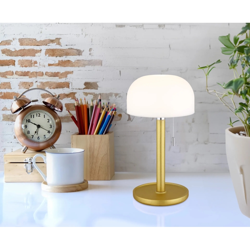 Globo - LED Uzlādējama galda lampa LED/1,5W/3,7V 3000/4200/6000K 1800mAh misiņš