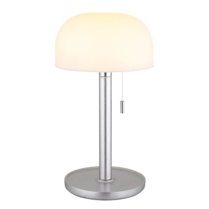 Globo - LED Uzlādējama galda lampa LED/1,5W/3,7V 3000/4200/6000K 1800mAh sudraba
