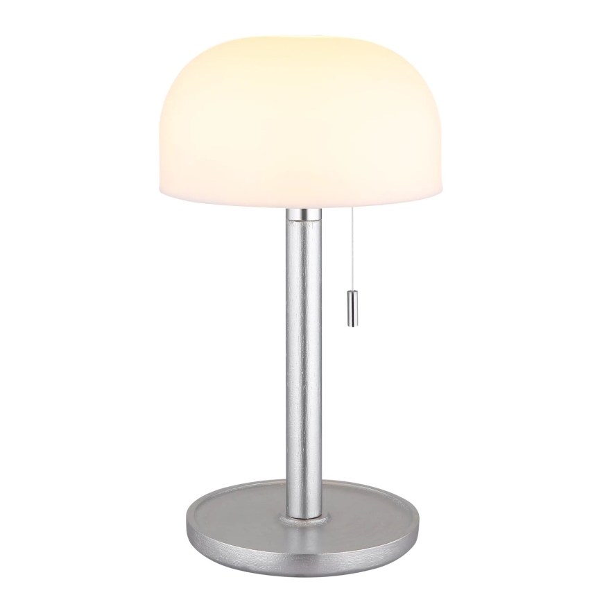 Globo - LED Uzlādējama galda lampa LED/1,5W/3,7V 3000/4200/6000K 1800mAh sudraba