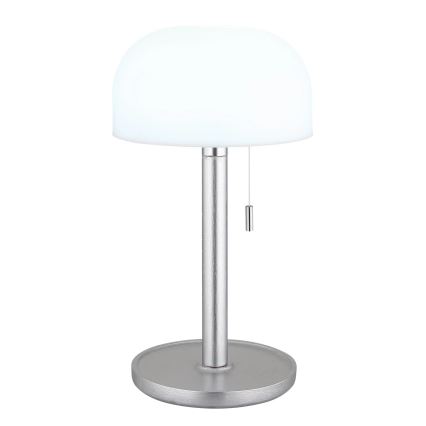 Globo - LED Uzlādējama galda lampa LED/1,5W/3,7V 3000/4200/6000K 1800mAh sudraba