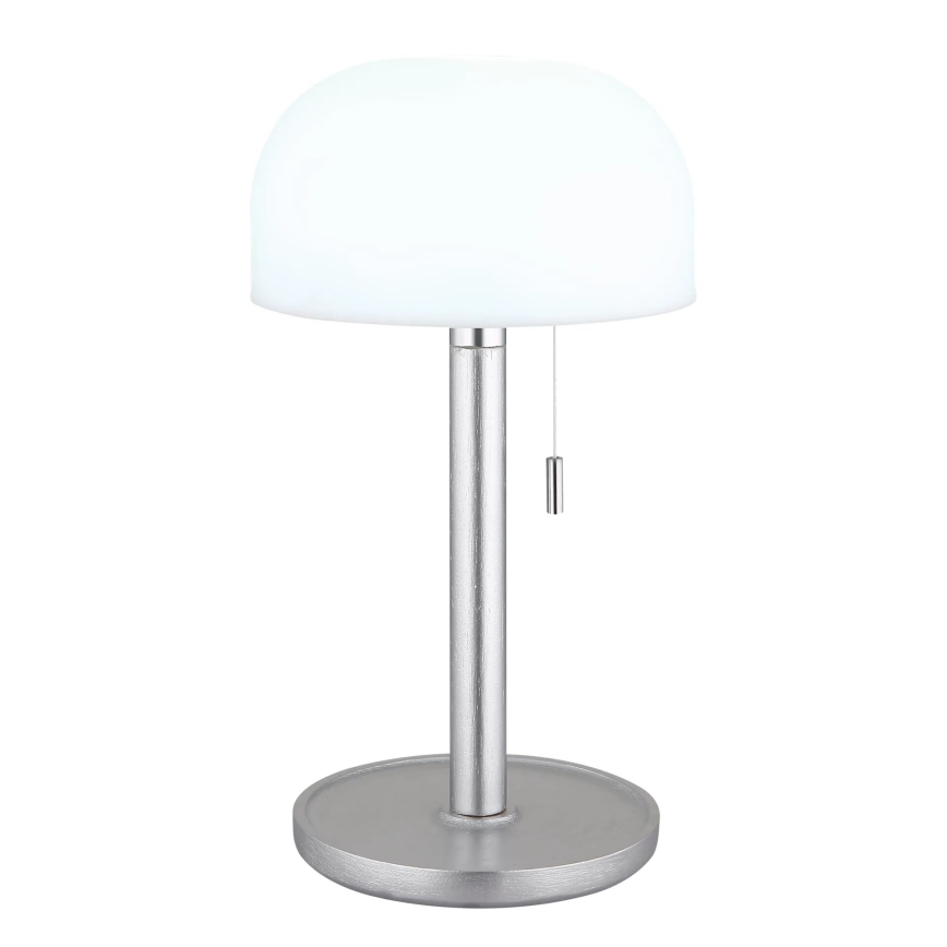 Globo - LED Uzlādējama galda lampa LED/1,5W/3,7V 3000/4200/6000K 1800mAh sudraba