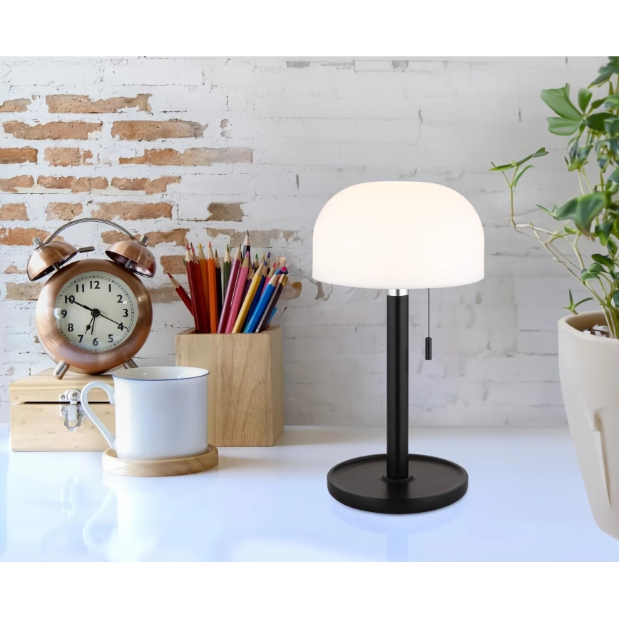 Globo - LED Uzlādējama galda lampa LED/1,5W/3,7V 3000/4200/6000K 1800mAh melna